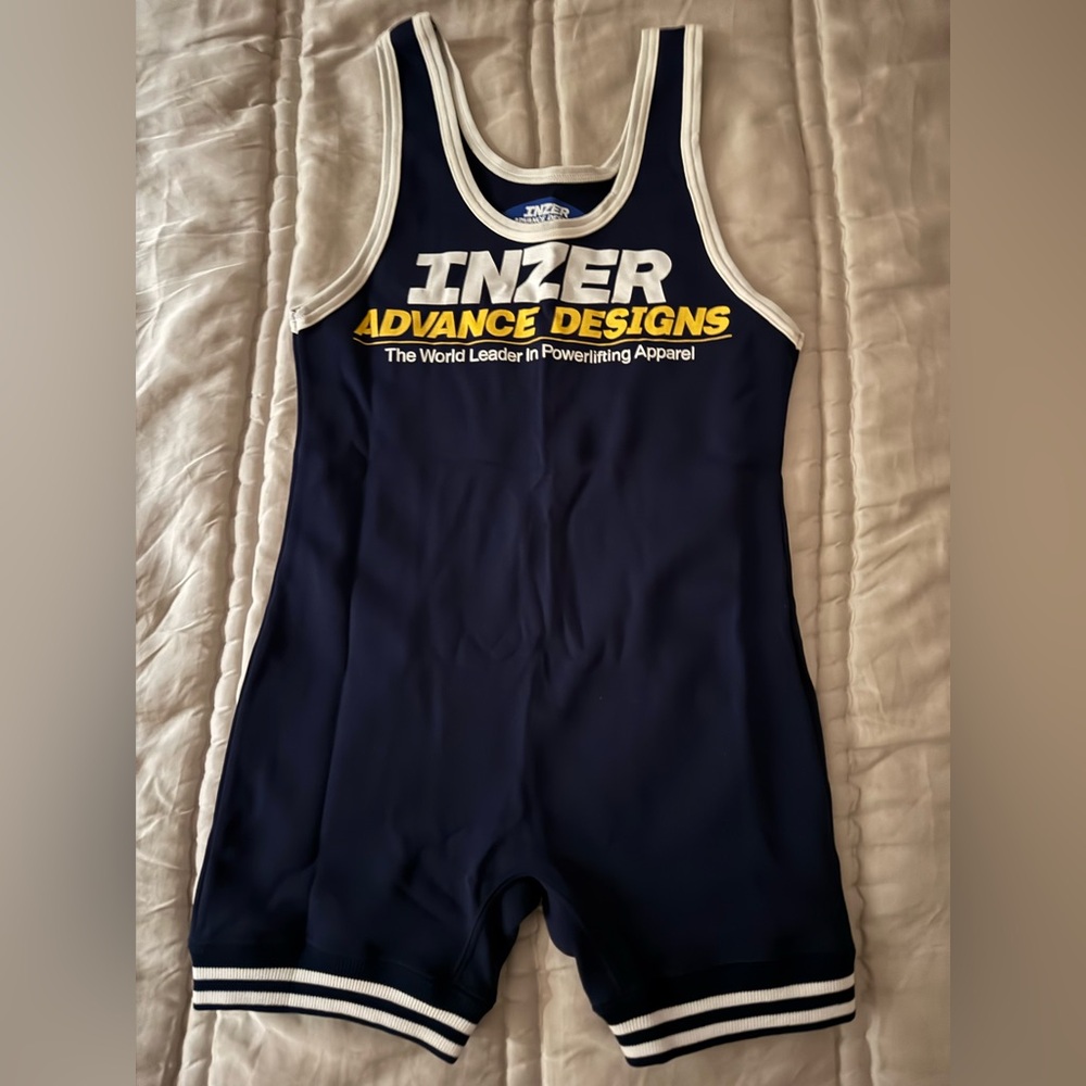 Inzer Advance Designs Women's Navy Singlet Small S